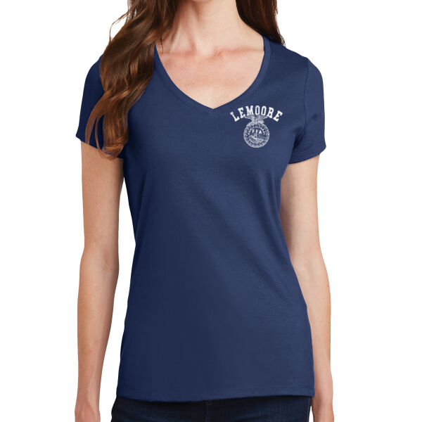 FFA 2025  - Ladies Fan Favorite V Neck Tee Thumbnail